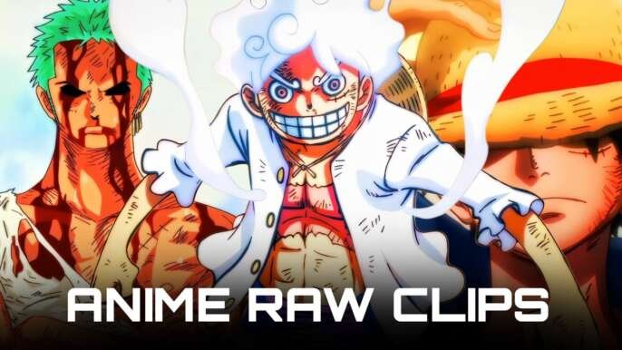 one piece raw clips