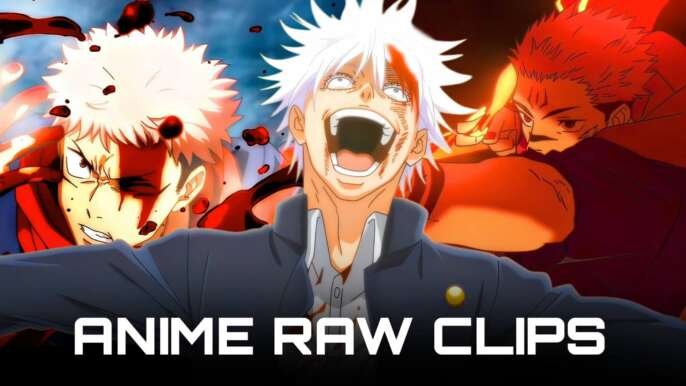 Jujutsu kaisen raw clips