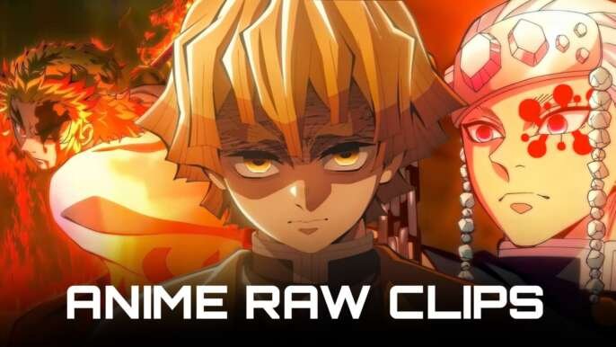 Demon Slayer Raw Clips