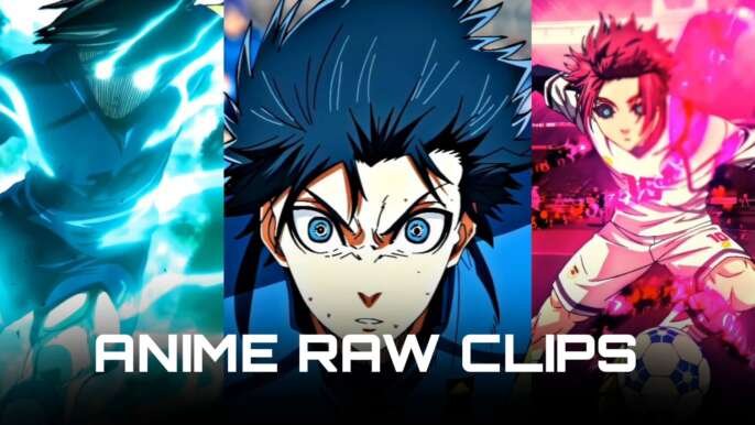 blue lock raw clips