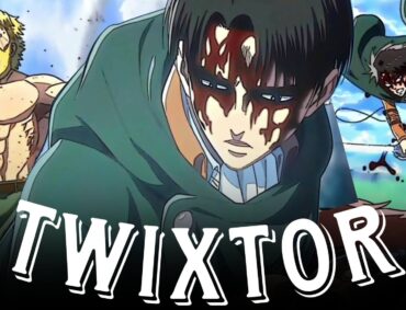 Levi vs Beast Titan Twixtor 4K +CC