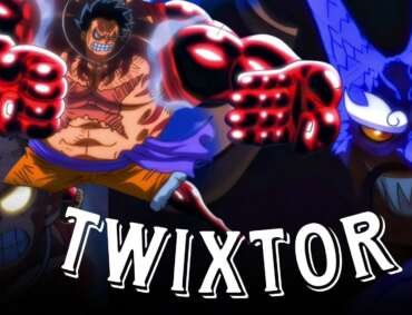 Luffy Gear 4 vs Kaido Twixtor
