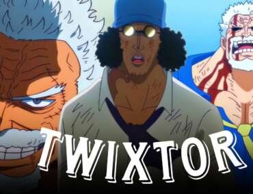 Garp vs Kuzan Twixtor 4K