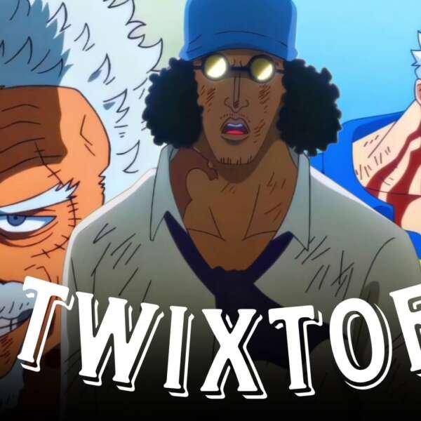 Garp vs Kuzan Twixtor 4K
