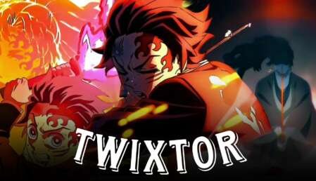 Tanjiro Red Sword vs Hantengu Twixtor