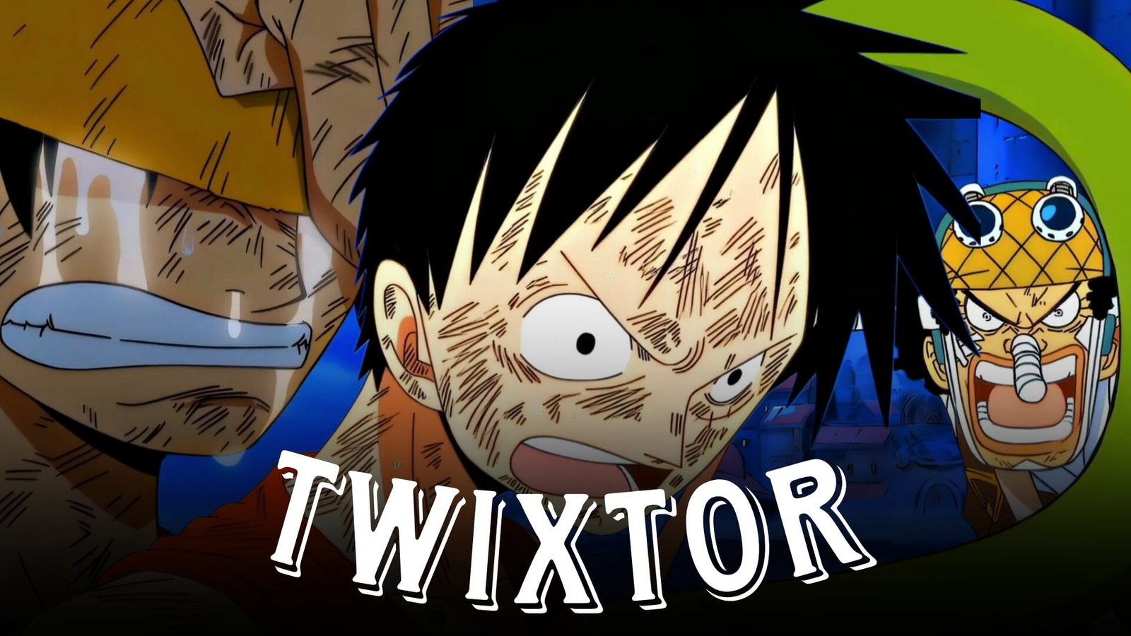 Usopp vs Luffy Twixtor 4K+CC
