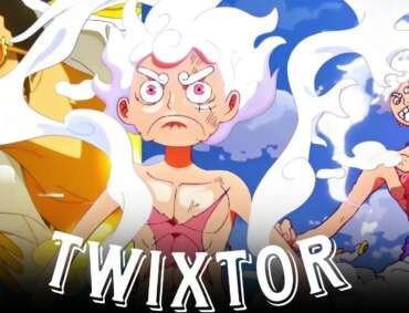 Gear 5 Luffy vs Kizaru Twixtor 4K