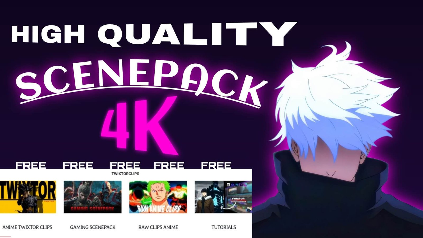 How to Create High Quality 4K Scenepacks for AMVs