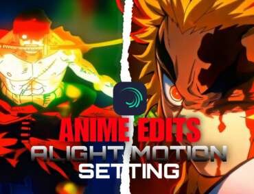 Best Alight Motion Settings for Smooth Anime Edits