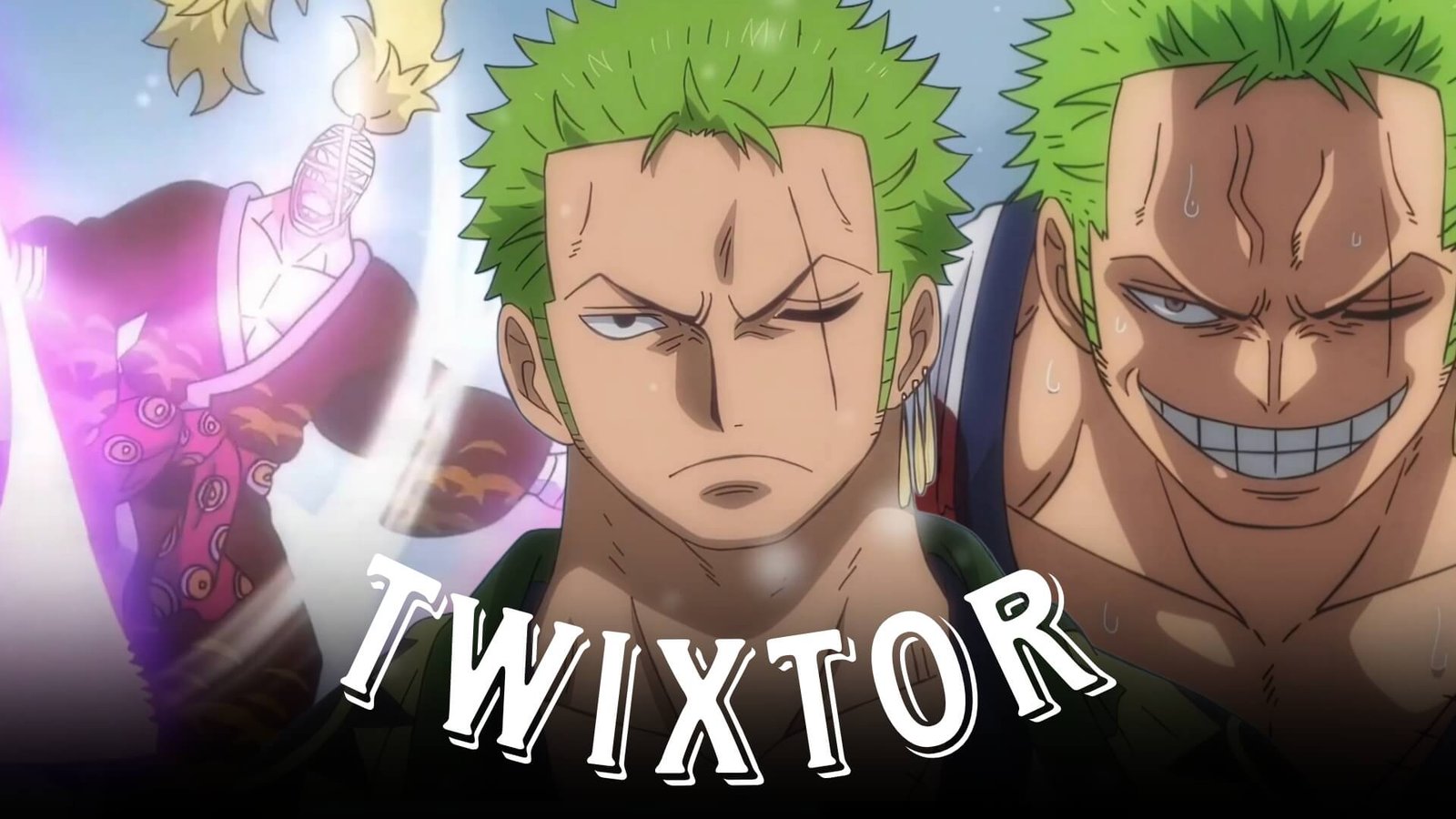 Zoro vs Killer Twixtor 4K