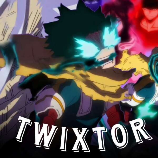 Deku vs Shigaraki Twixtor 4K