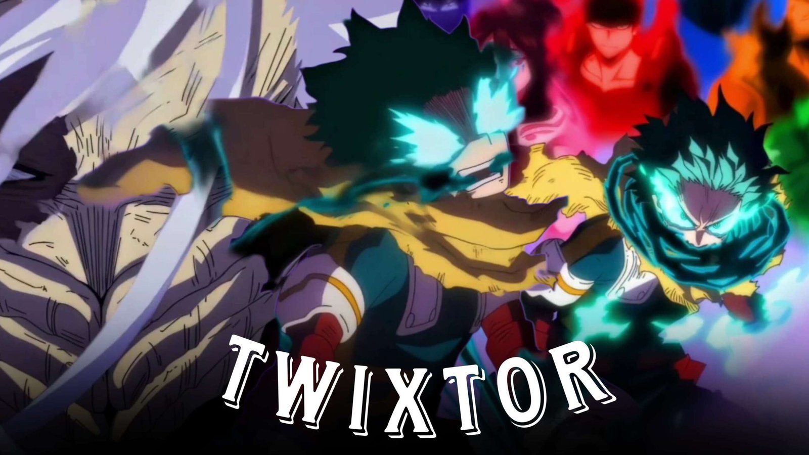 Deku vs Shigaraki Twixtor 4K