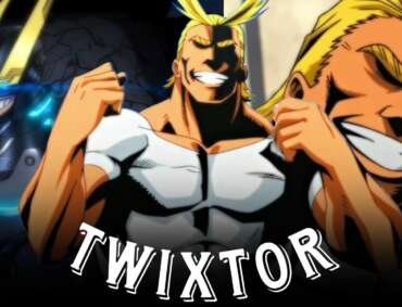 All Might Twixtor - High Quality Twixtor 4K