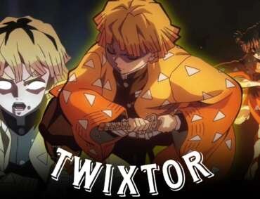 Zenitsu Agatsuma Twixtor 4K