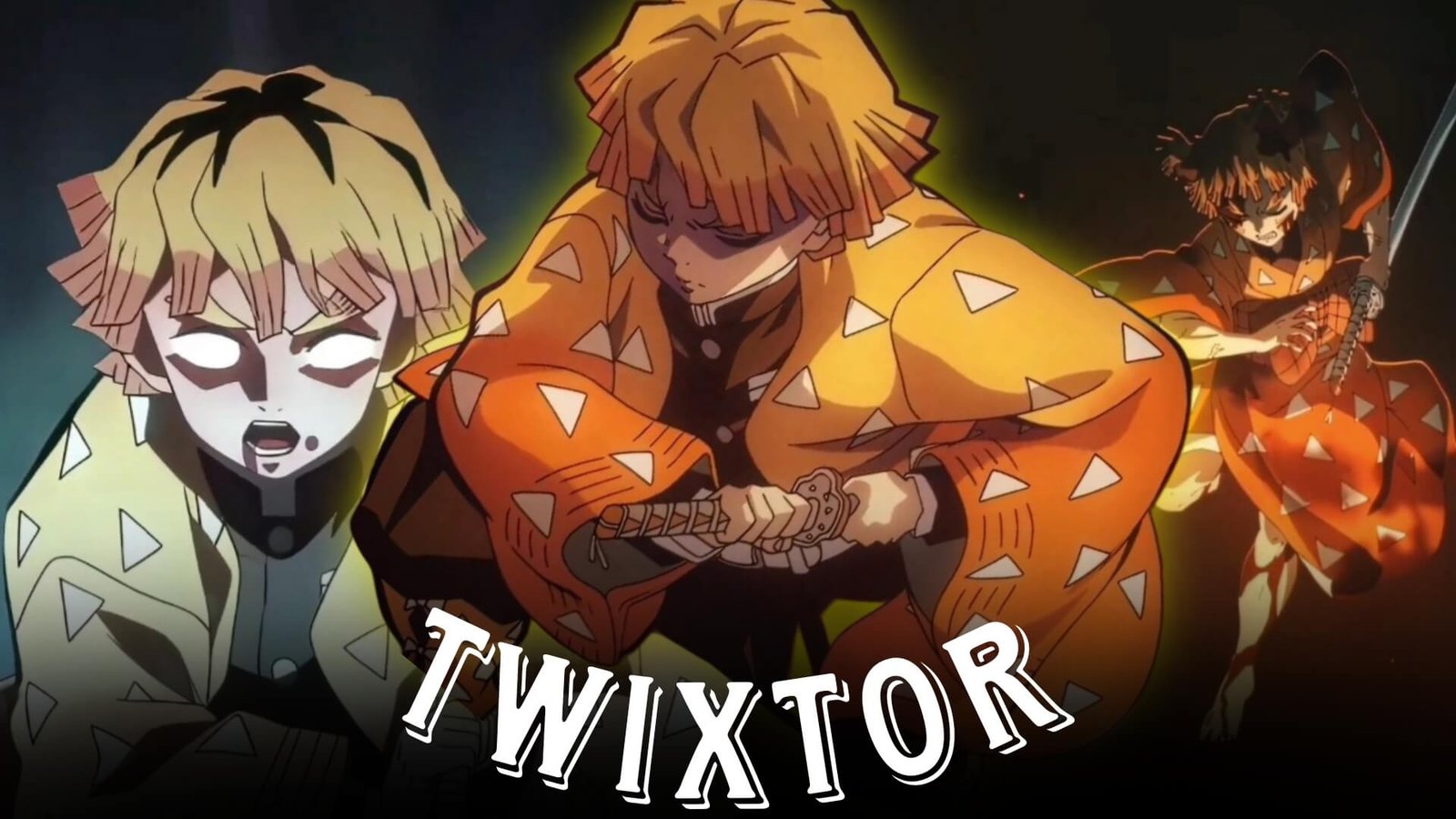 Zenitsu Agatsuma Twixtor 4K
