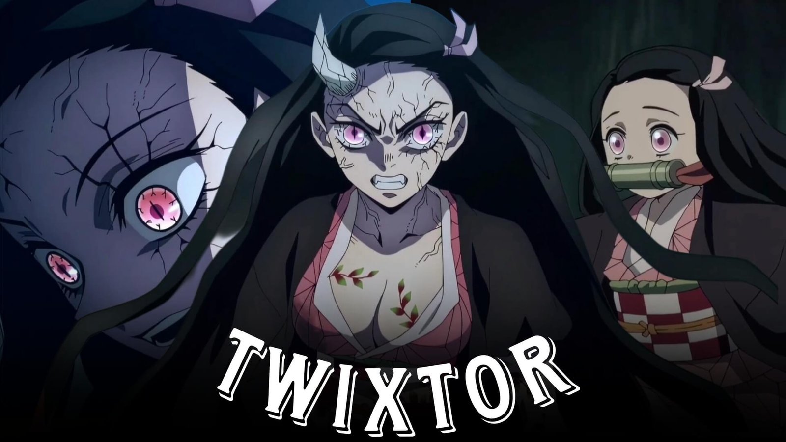Nezuko Kamado Twixtor 4K