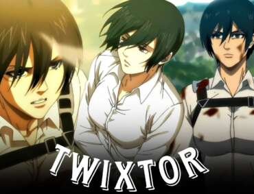 Mikasa Ackerman Twixtor 4K