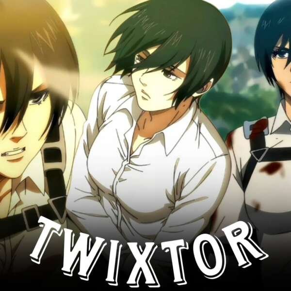 Mikasa Ackerman Twixtor 4K