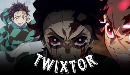 Tanjiro Kamado Twixtor 4K