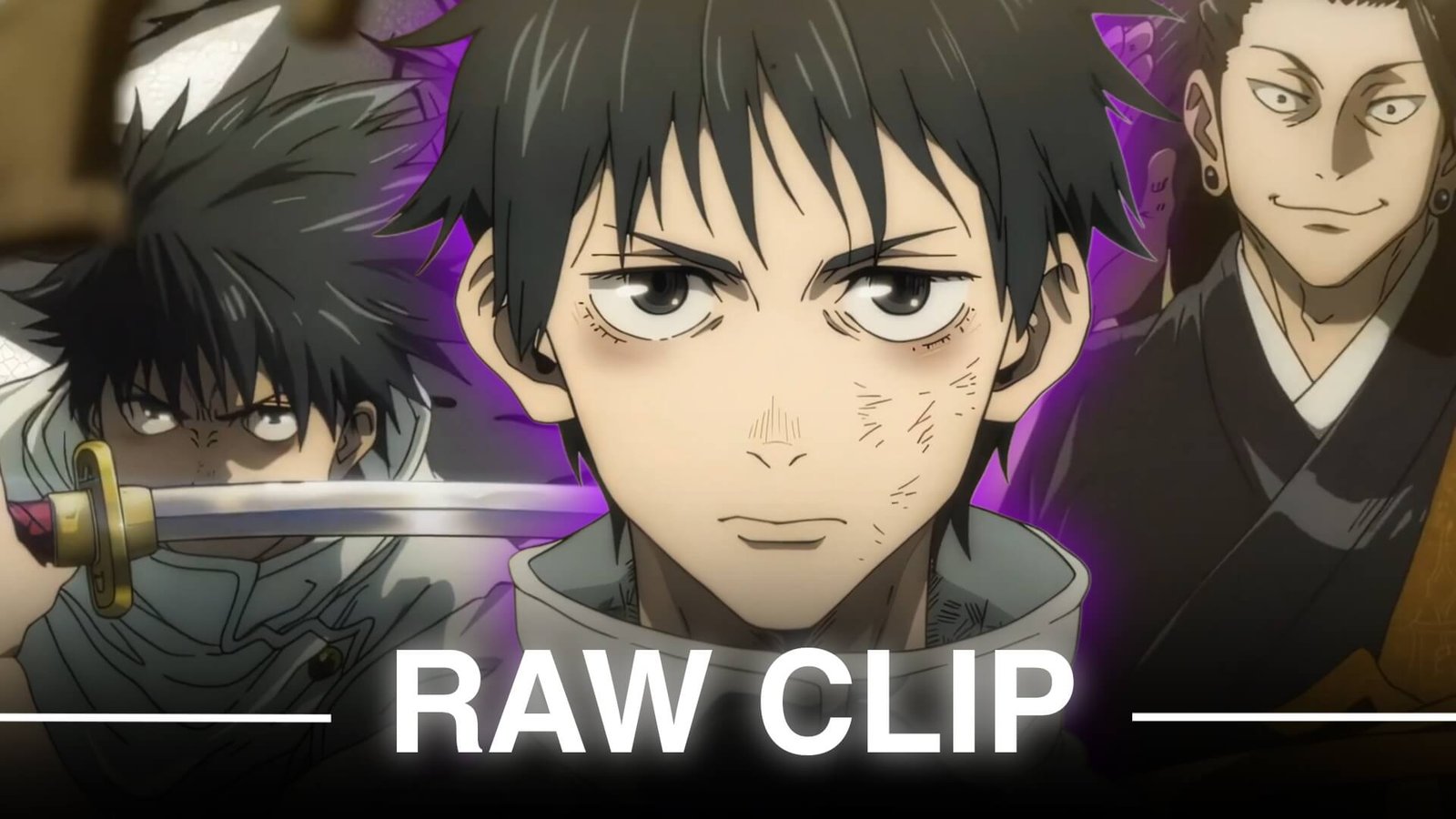 Yuta vs Geto Raw Clips 4K