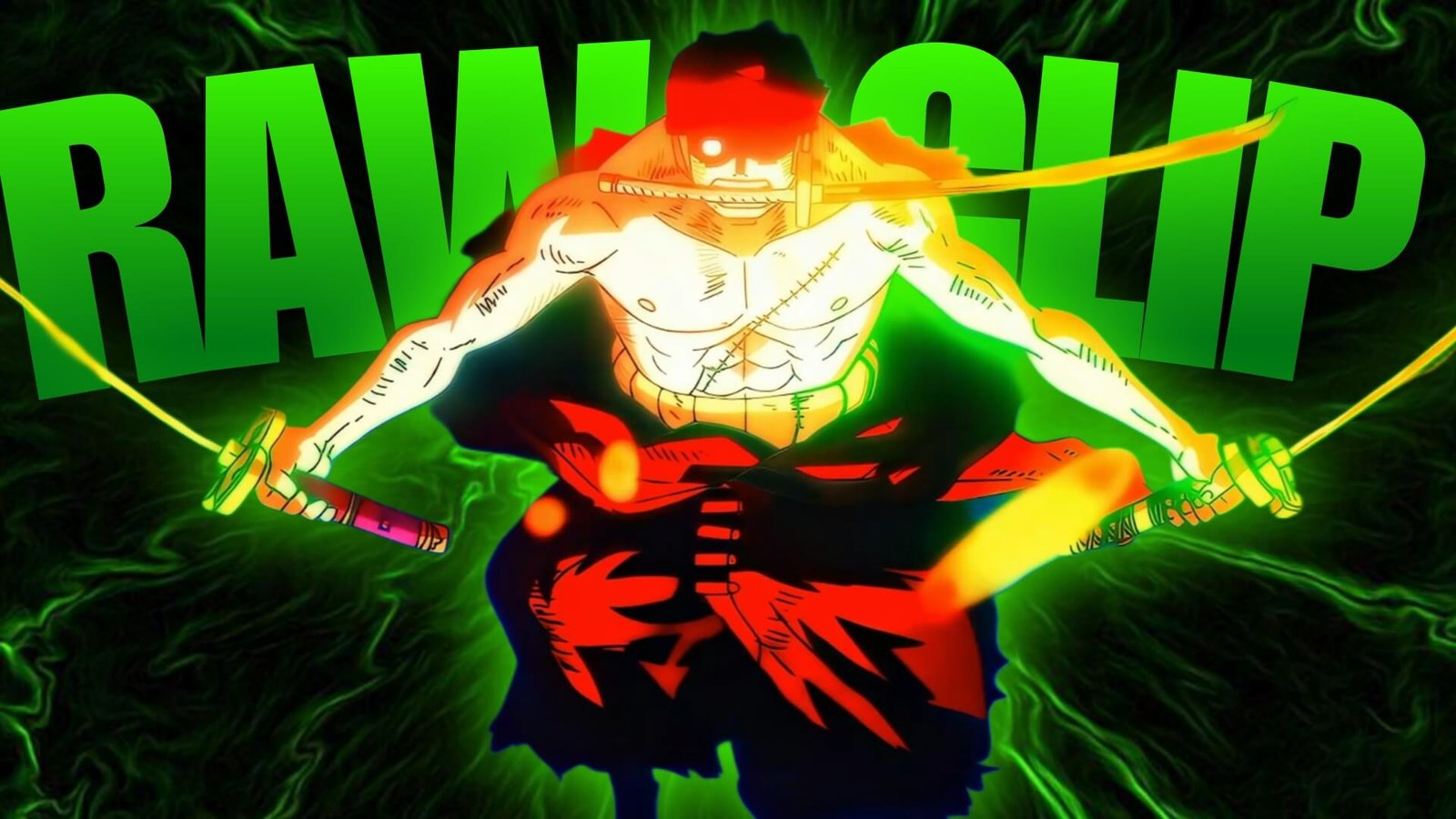 Zoro vs King Clips 4K - Anime Clips