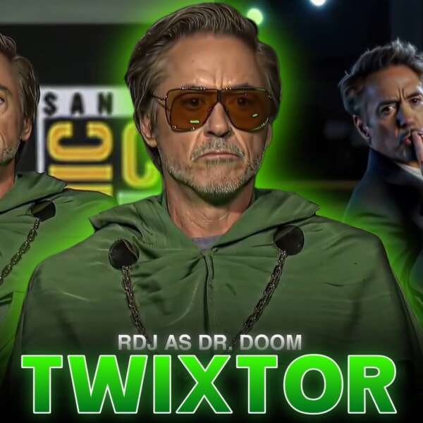 RDJ as Doctor Doom Twixtor